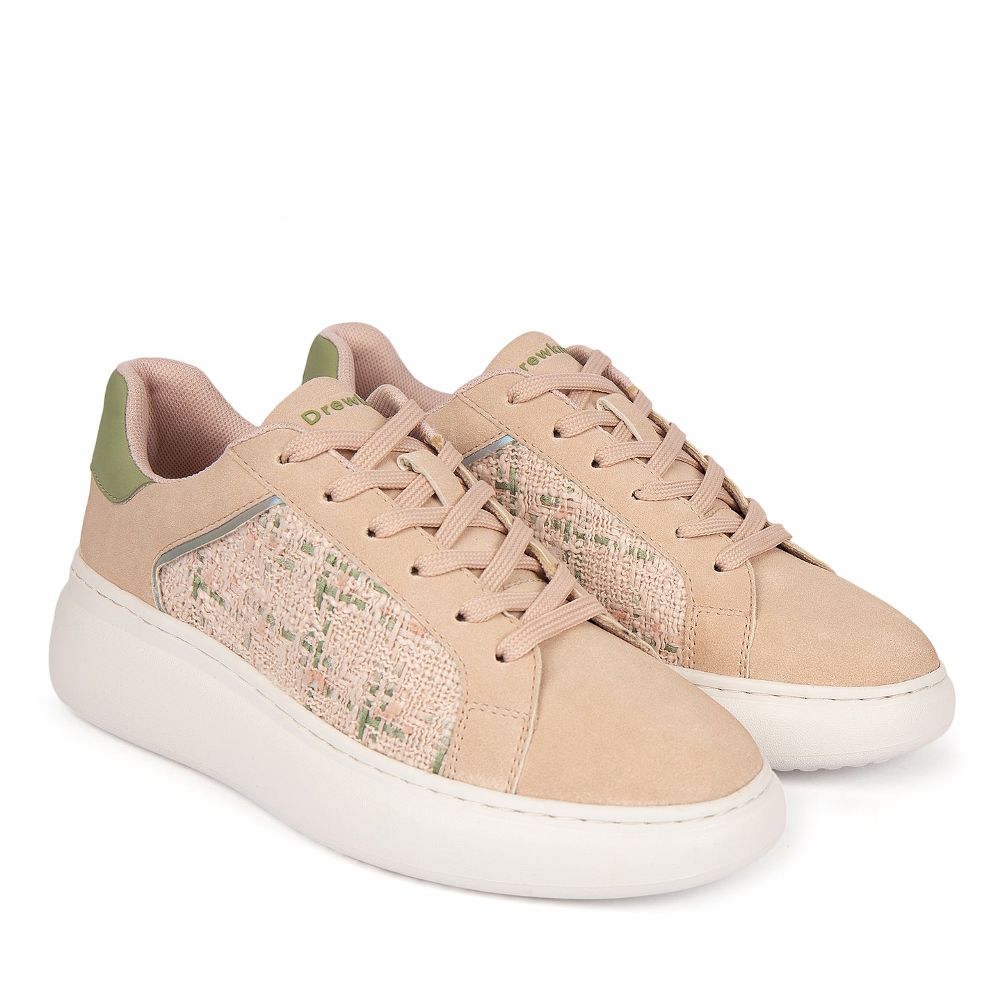 Caliana Sand Olive Tweed