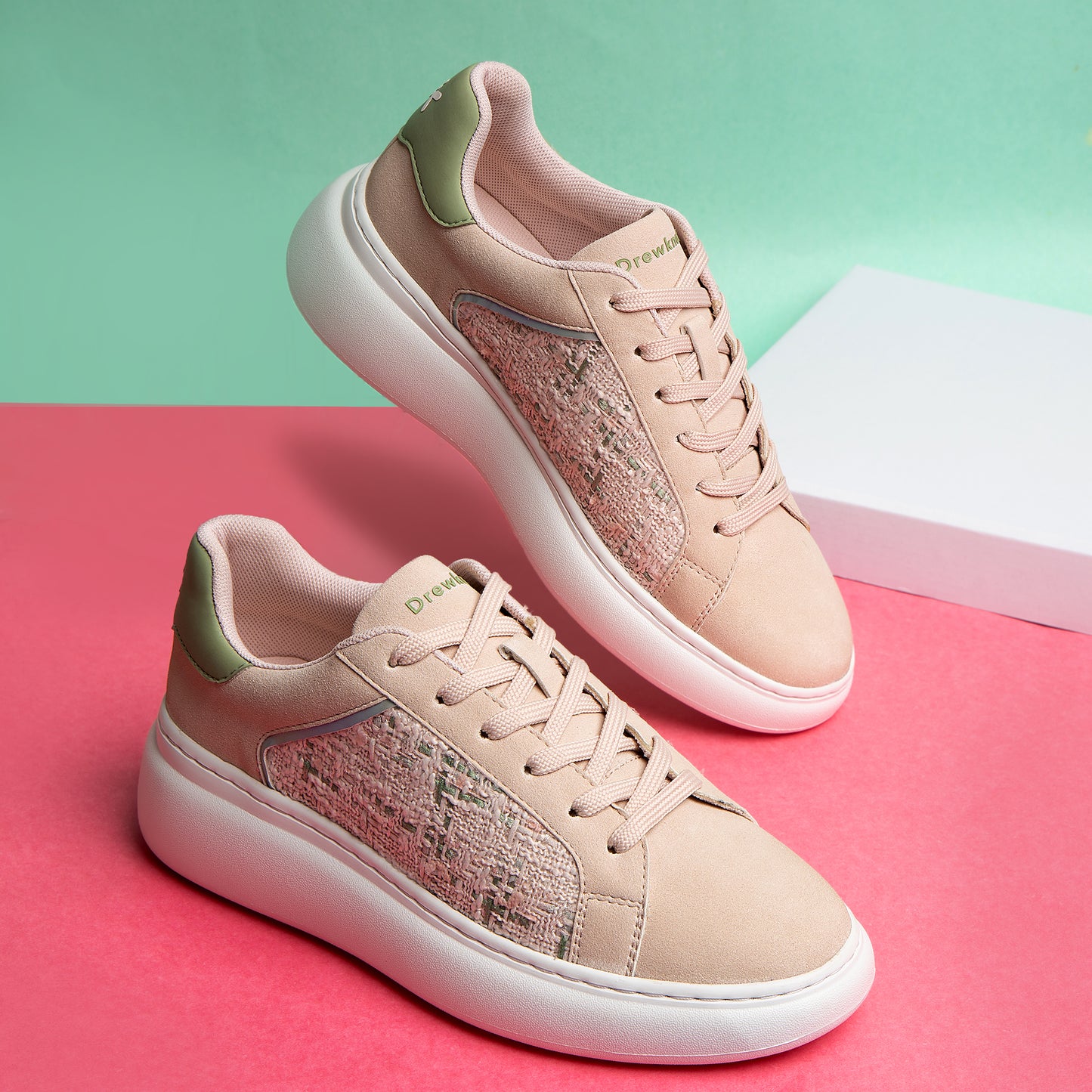 Caliana Sand Olive Tweed