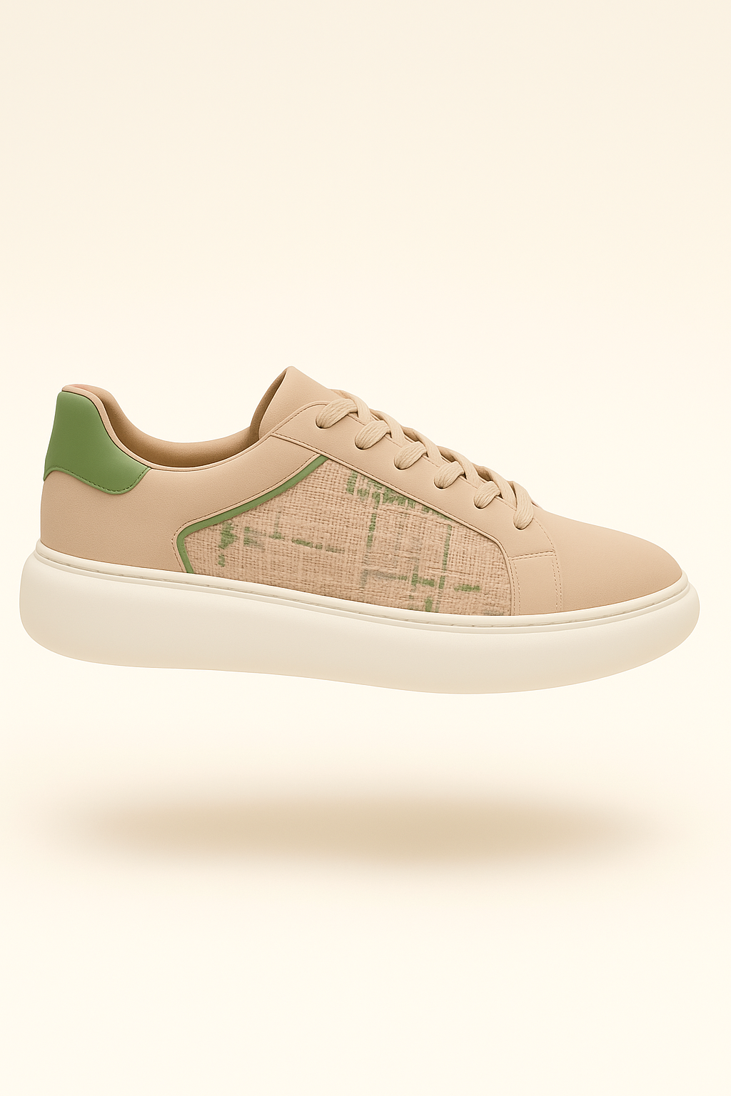 Caliana Sand Olive Tweed