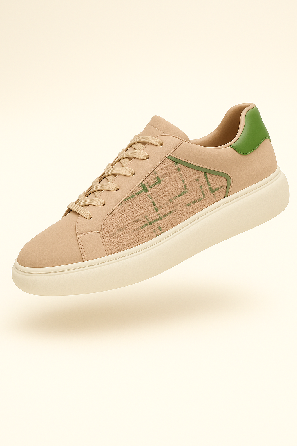Caliana Sand Olive Tweed