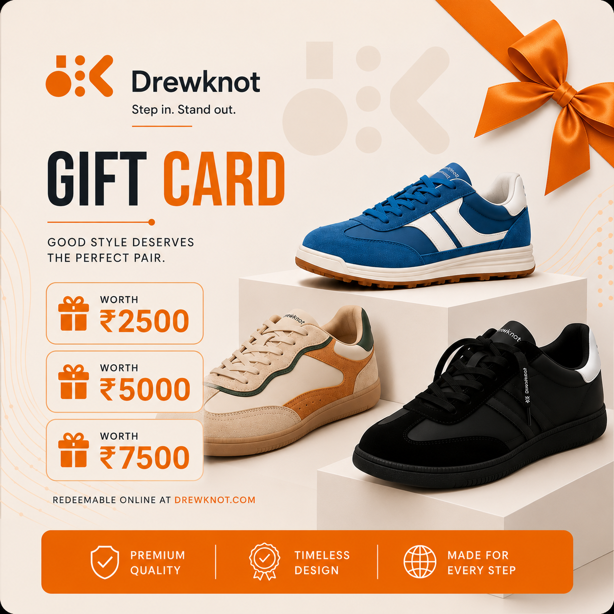 Drewknot Gift Card